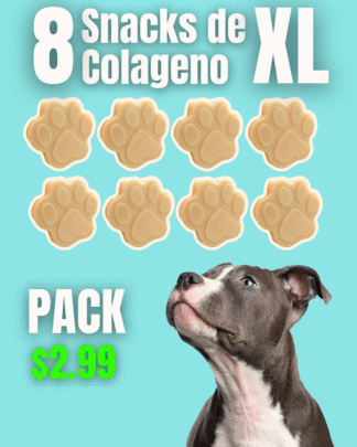 Gomas de colageno (8 uds.) Perro/gato grande