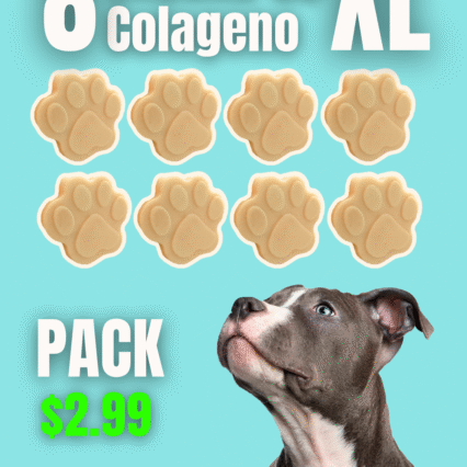 Gomas de colageno (8 uds.) Perro/gato grande